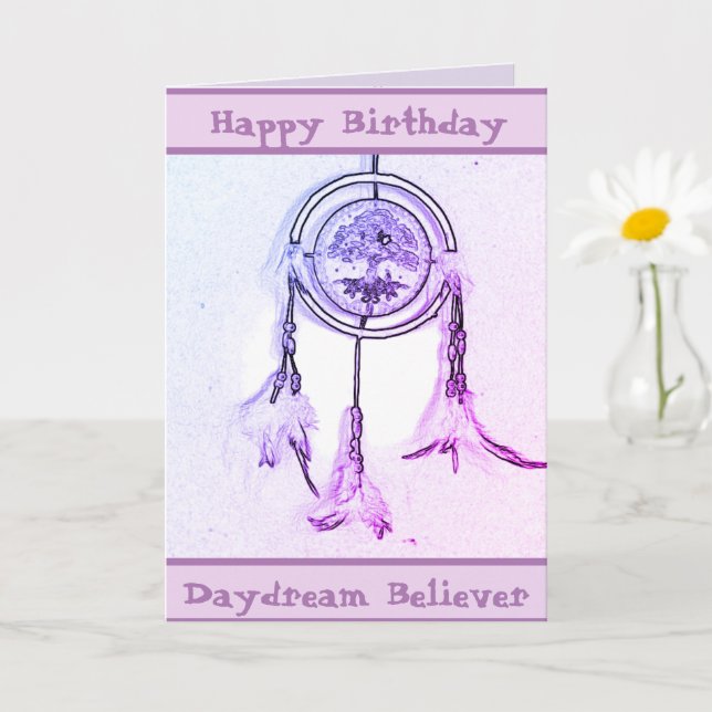 Os sonhos são o Cartão de Saudação Dobrada (Planta pequena)