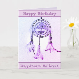 Os sonhos são o Cartão de Saudação Dobrada