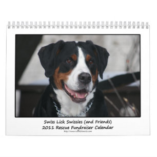 Os suíços lambem o calendário 2011 de Swissies 