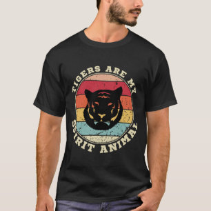 Os Tigres São O Meu Espírito De Camisa Animal