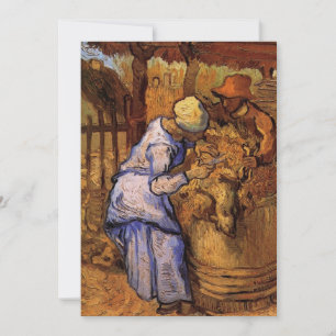 Os Tosquiadores de Ovelhas (após Millet) por Vince
