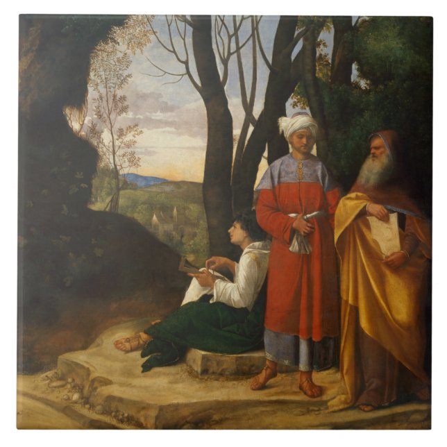 Os Três Filósofos (Sábios) (de Giorgione) (Frente)