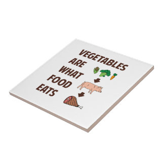 Os vegetais são o que a comida come