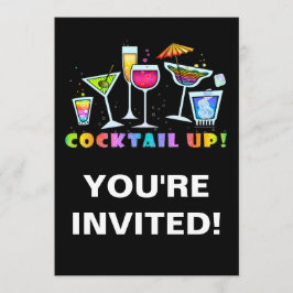 OS VIDROS DE COCKTAIL LEVANTAM O CONVITE DE FESTAS