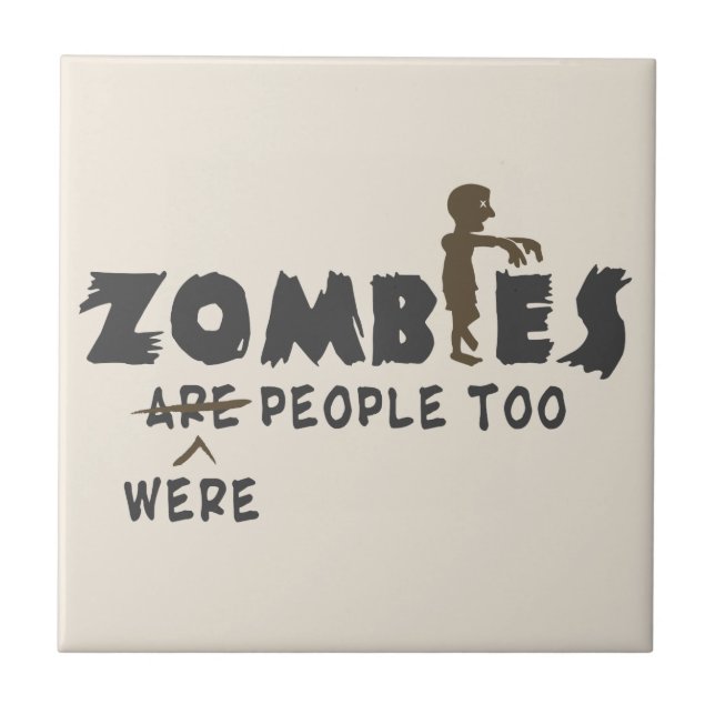 Os zombis eram pessoas demasiado (Frente)