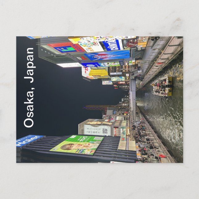 Osaka, cartão postal do Japão (Frente)