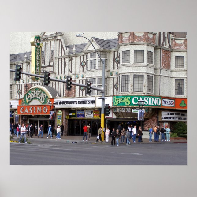 O'Sheas Casino Las Vegas Poster Impressão (Frente)