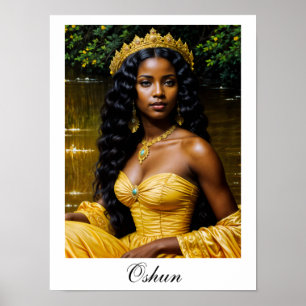Oshun Orisha - Poster da Deusa Africana