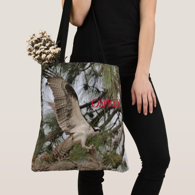Osprey Wildlife Jumbo Tote Bag (Close Up)