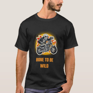 Osso para ser uma camisa de Dia das Bruxas Selvage
