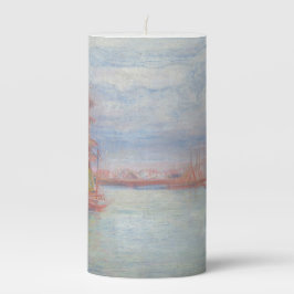 Ostend Harbor por James Ensor (1900)