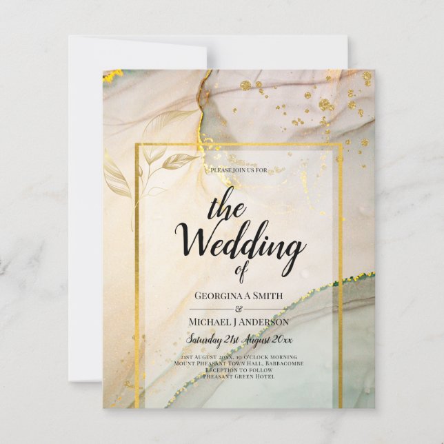 Ostra Pearl Abstrato de Tinta de Álcool de CASAMEN (Frente)