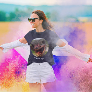 Ostrich O que é uma Camisa de Texto em Círculo