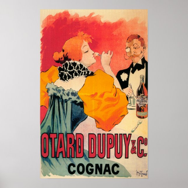 Otard-Dupuy & CO. Poster de Promocional Cognac (Frente)