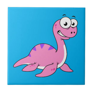 Ótima Ilustração Do Monstro Do Ness Loch.