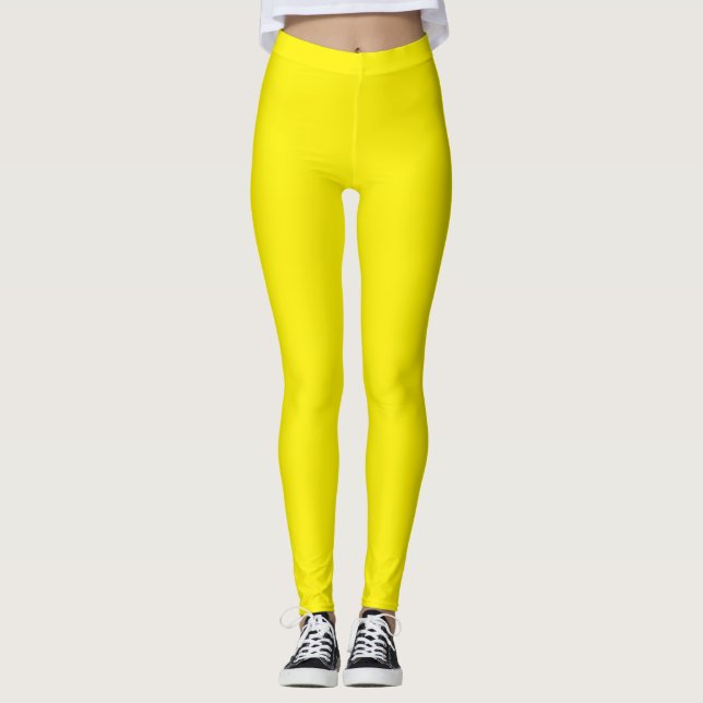 ÓTIMO! Leggings - Amarelo (Frente)