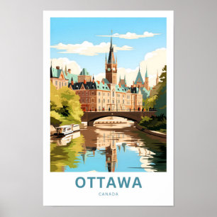 Ottawa Canada Viagem Impressão