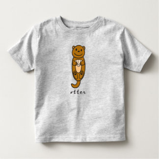Otter Toddler Top ou T-Shirt (com base)