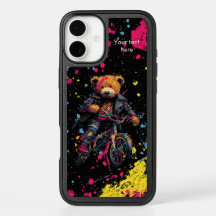 OtterBox: Estilo Vibrante de Grafite do Ursinho Te