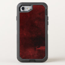 Antigo Cobrir De Couro Vestido Em Vermelho