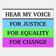 Ouça a minha voz por... Texto do Monograma