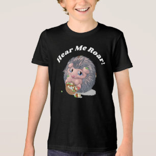 Ouça-me Roar Kids T-Shirt - Design de Tigre
