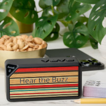 "Ouça o buzz" Auto-falante Bluetooth personalizáve