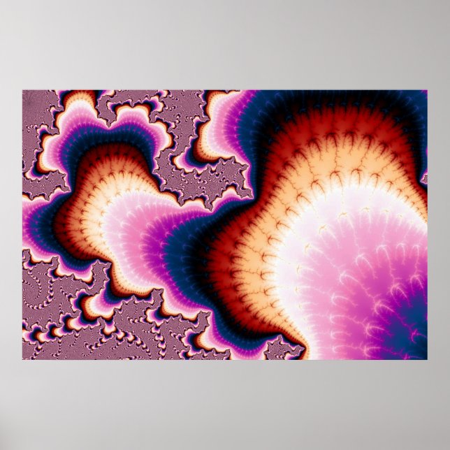 Ouh - Fractal Poster (Frente)