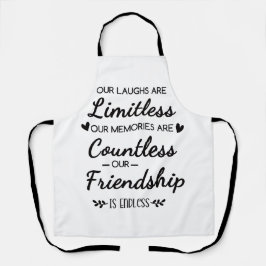 Our Laughs Are Limitless Friendship Quote
