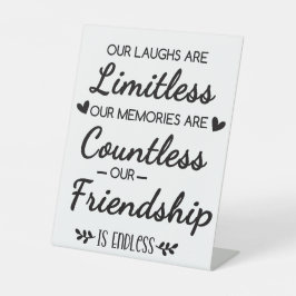 Our Laughs Are Limitless Friendship Quote