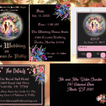 Our Love Shines Brighter Than The Moon Wedding