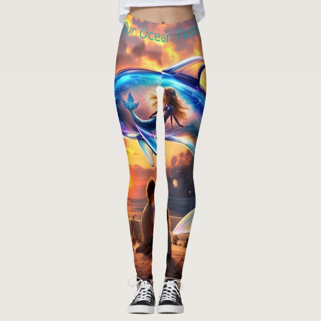 Our Ocean Fantasy - leggings | tights Girls  (Frente)
