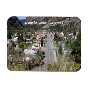 Ouray colorido, ímã de Colorado