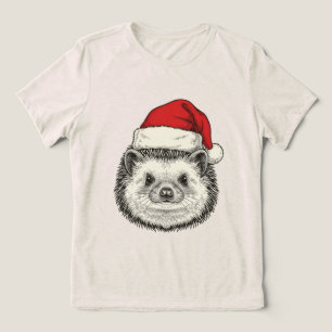 ouriço de Natal fofo