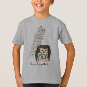 Ouriço no camiseta de Italia