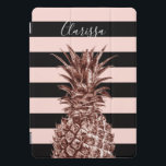 Ouro, abacaxi e listras cor-de-rosa, bonito e eleg<br><div class="desc">Ananás dourado rosa,  cor-de-rosa e preto,  modernos e fofinhos.</div>