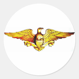 OURO adesivos EAGLE