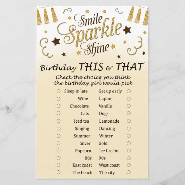 Ouro Aniversário Este ou Aquele Jogo (Frente)