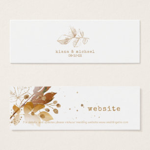 Ouro Autumn Splash Wedding ID655