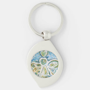 Ouro Azul Guardian Chaveiros personalizados do Ang