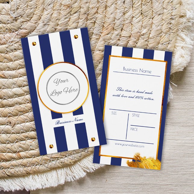 Ouro azul-marinho preto com etiqueta de preço do p (Criador carregado)