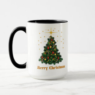 "Ouro Brilhante: Feliz Caneca de Natal"