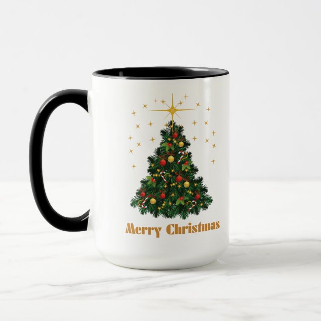 "Ouro Brilhante: Feliz Caneca de Natal" (Esquerda)