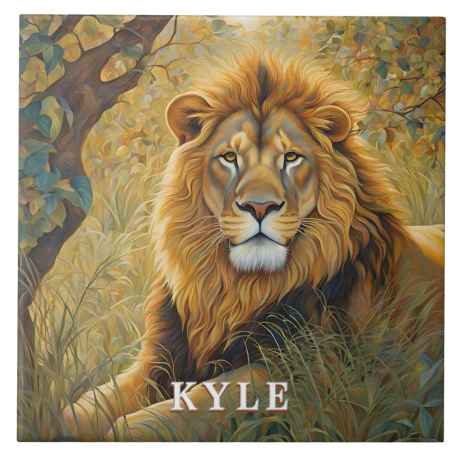 Ouro Brown Safari Lion (Frente)