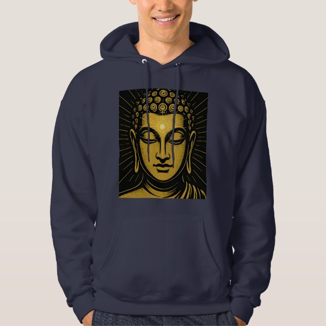 Ouro Buddha Terceiro Camisa De Olho | Awaken espir (Frente)
