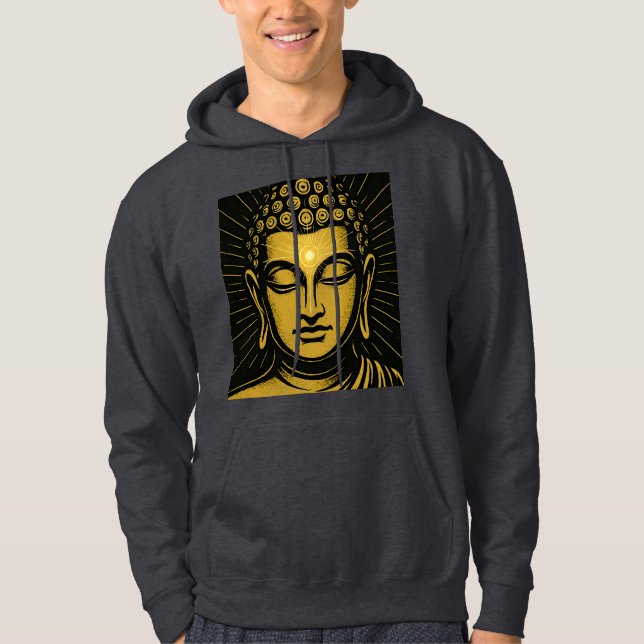 Ouro Buddha Terceiro Camisa De Olho | Awaken espir (Frente)