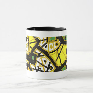 OURO – Caneca Abstrata Elegante