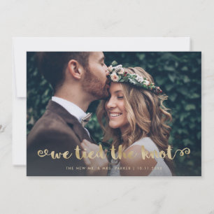 Ouro Caprichoso Anúncio de Casamento Intimo