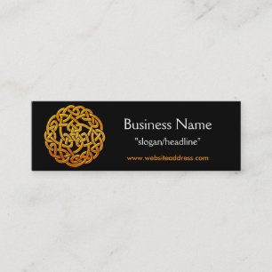 Ouro Celta D1b Cartão de visita Celta Irlandês