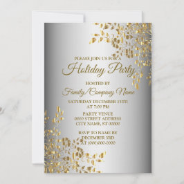 Ouro de Natal Floways Convite de festas